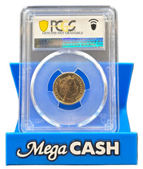 2012 PCGS Genuine Cleaned-UNC Detail Remembrance Day Colorized - Red Poppy Coloured $2 Coin