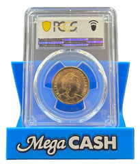 2021 PCGS MS67 G-Great Barrier Reef Colorized Great Aussie Coin Hunt Coloured $1 Coin