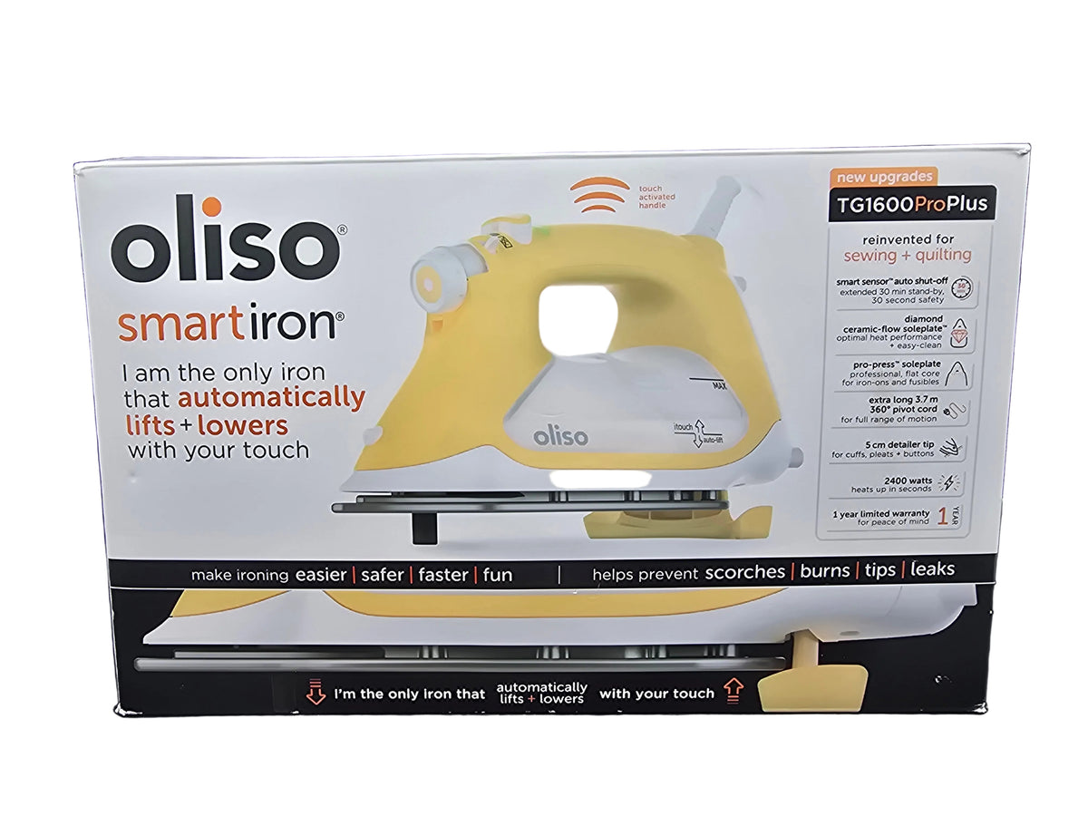 OLISO - Smart Iron - TG1600 PRO PLUS