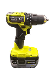 Ryobi 18v Hammer Drill + Impact Driver Kit With 4.0ah Battery & Charger -