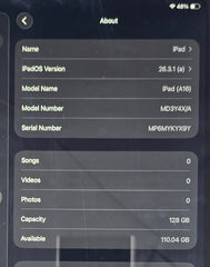 APPLE - iPad (A16) - 128GB - A3354 | MD3Y4X/A