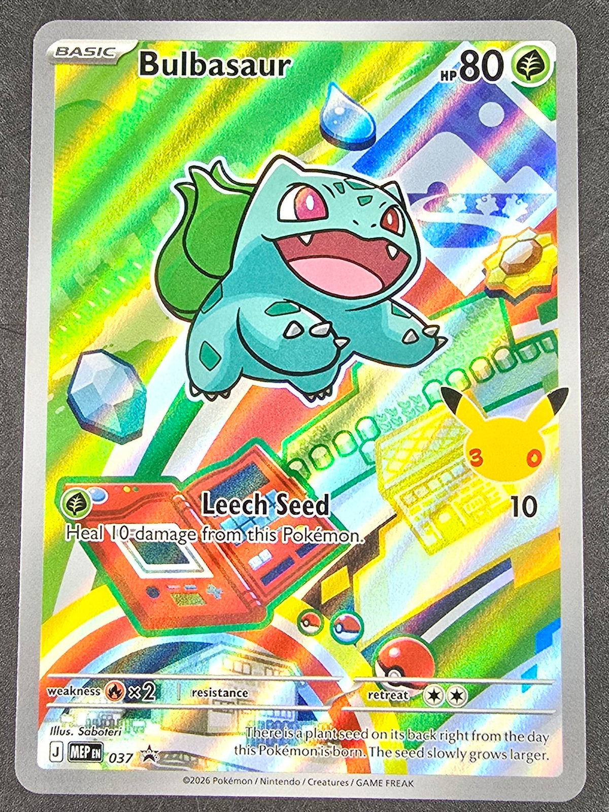 Pokemon - First Partners Bulbasaur 037