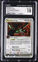 Pokémon - CGC 9 - Aerodactyl ex - 94/100 - EX Sandstorm