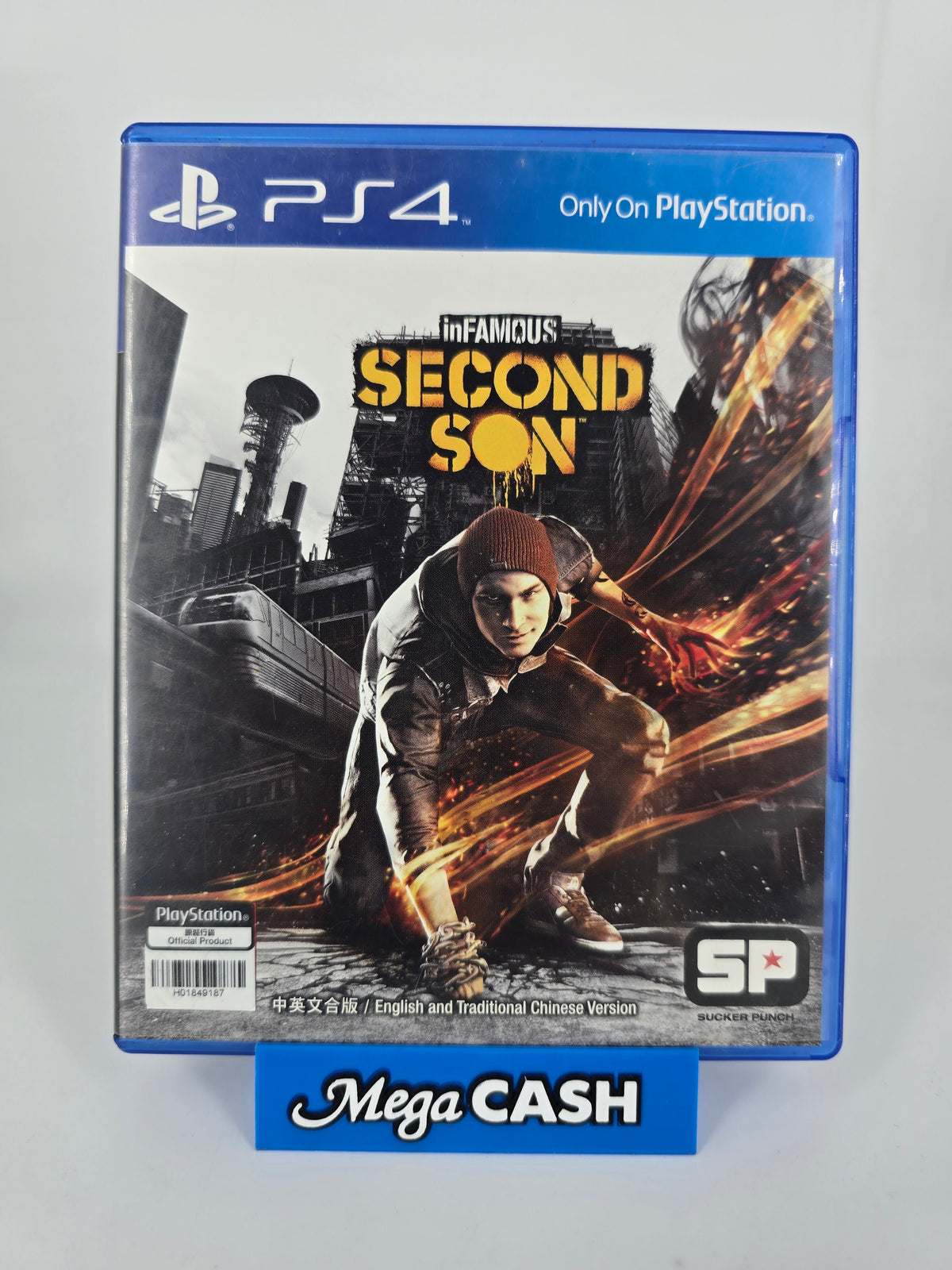 INFAMOUS Second Son Playstation 4/PS4 Game Used