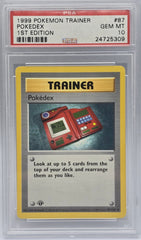 Pokemon - PSA 10 1st Edition Pokedex 87/102 Base Set