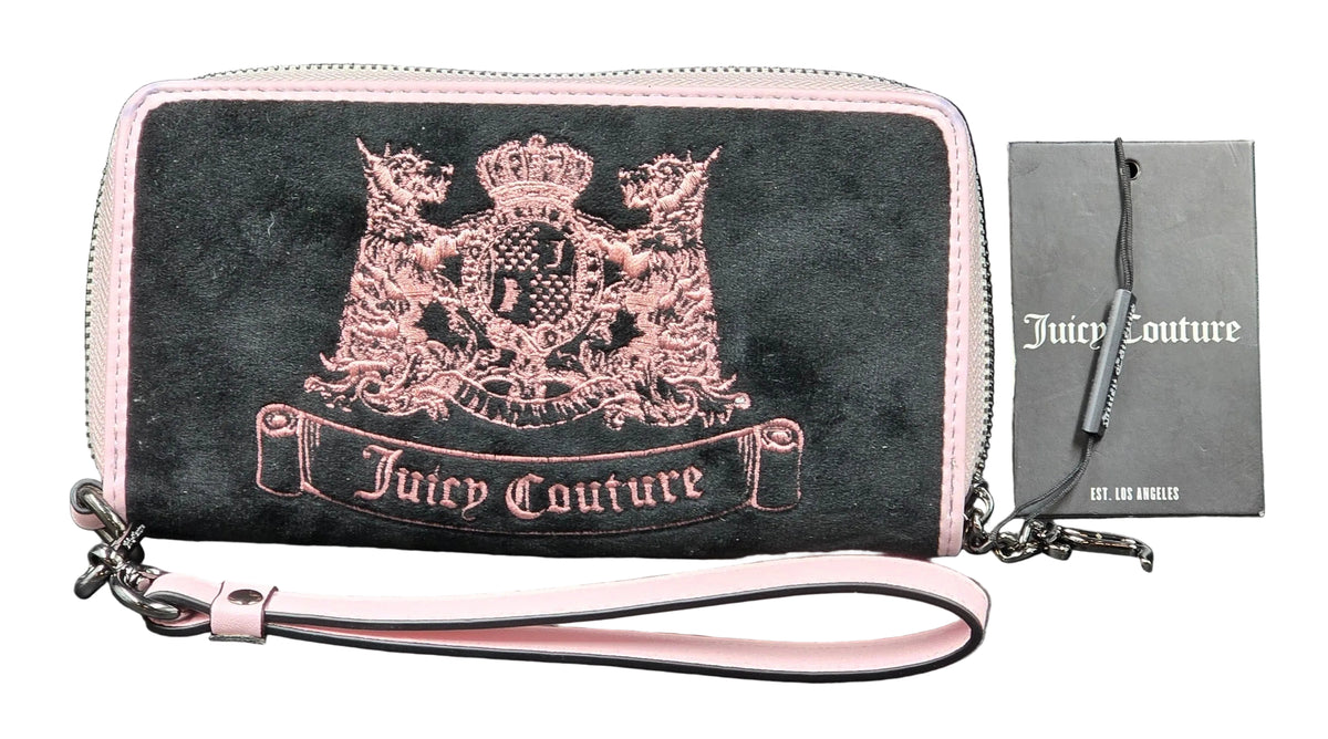 JUICY COUTURE - Twig Heart Velvet Purse