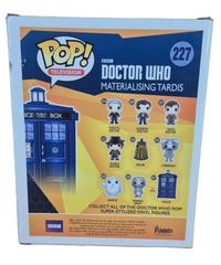 MATERIALISING TARDIS POP VINYL