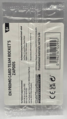 Pokemon - Team Rockets Zapdos 070/182 EB Games Promo (Sealed)