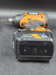 AEG - 18v Impact Driver With Battery - A18ID