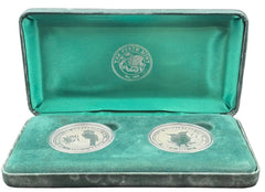 2000-2001 The Perth Mint 999 Silver 1oz $1 Coins (1oz Each)