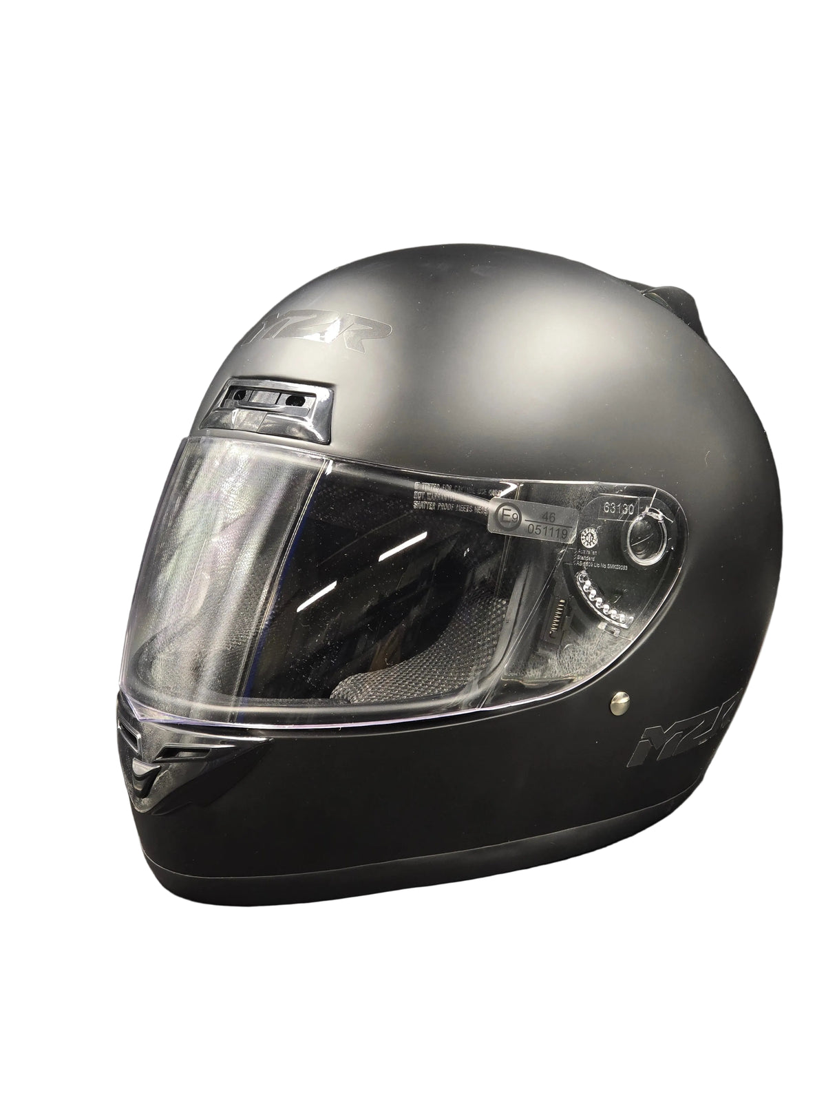 M2R - M1 Solid Full Face Helmet - Matt Black - Small