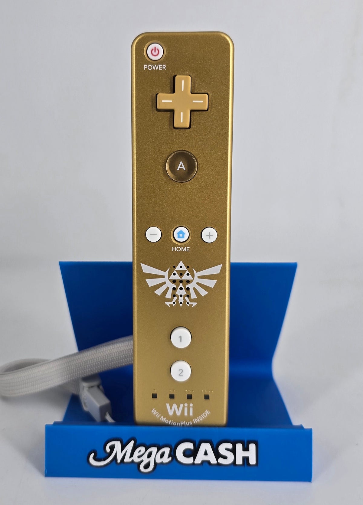 Nintendo Wii Remote Plus Gold Legend of Zelda Skyward Sword Limited Edition