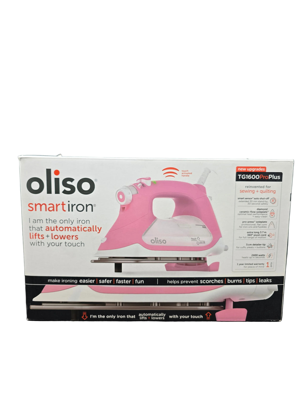 OLISO - Smart Iron - TG1600 PRO PLUS