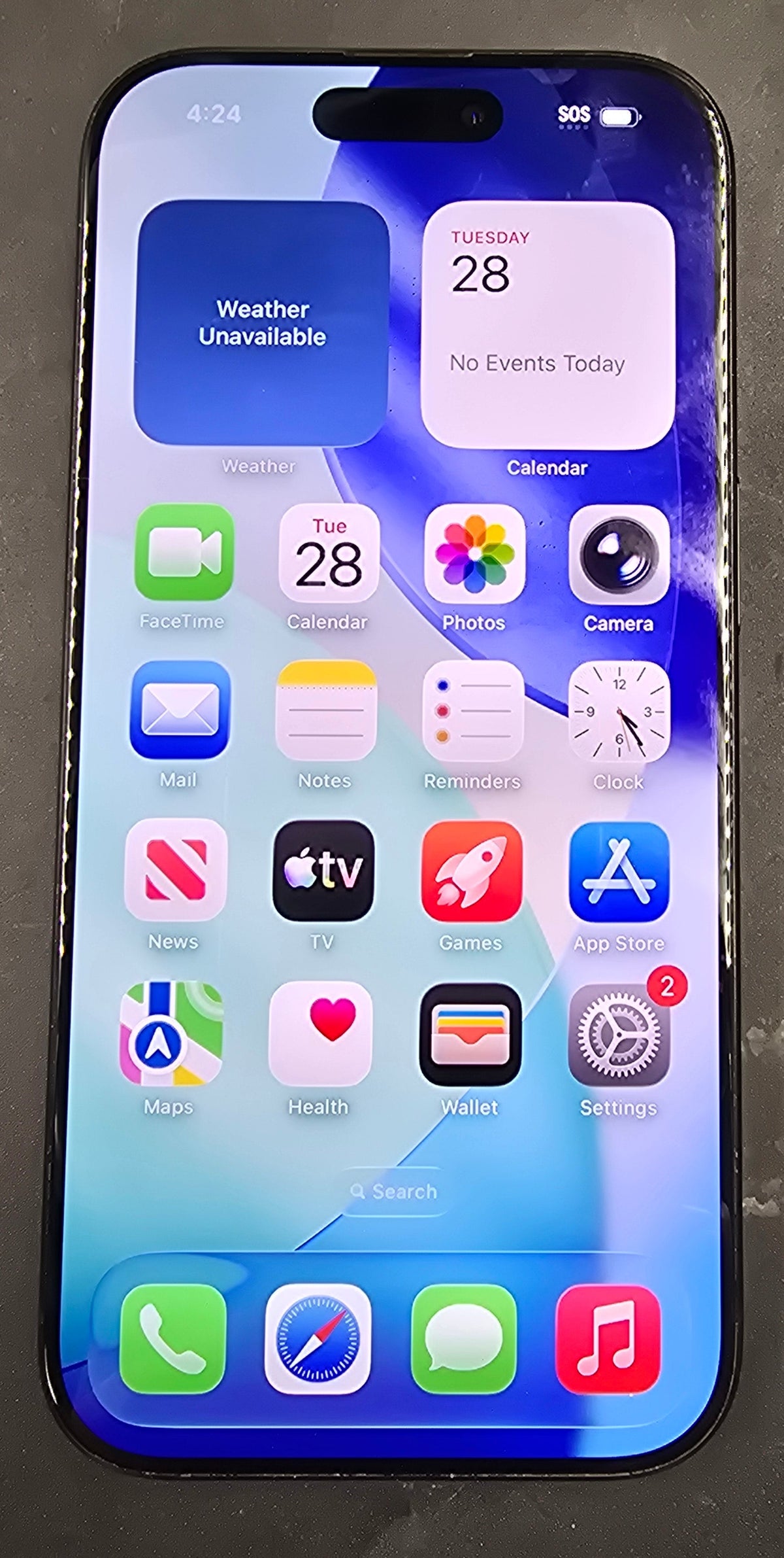 Apple IPhone 16 Pro - 128GB - A3293|MYND3X/A