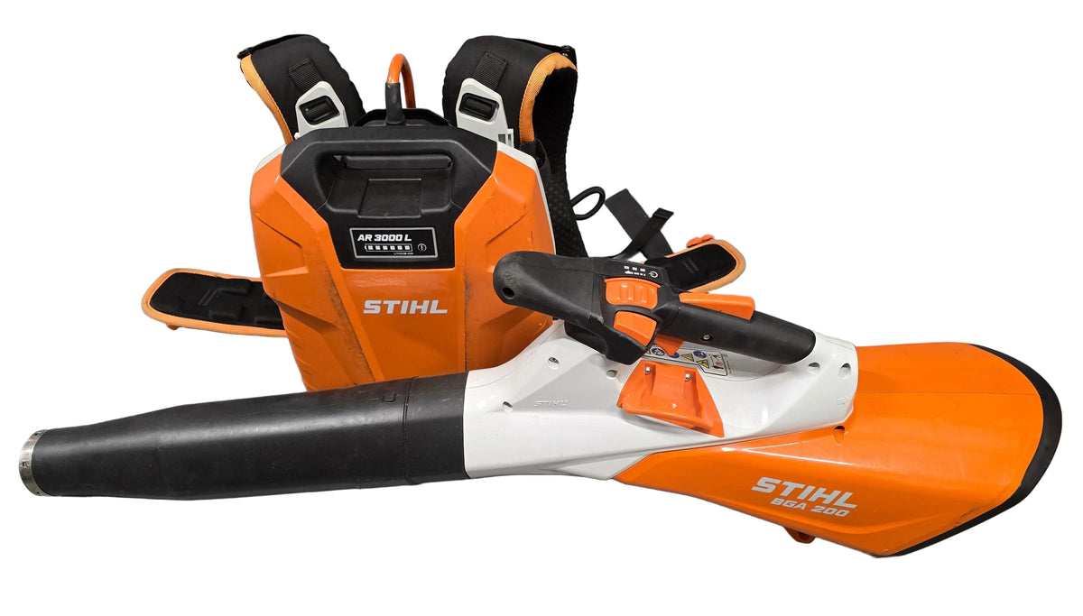 STIHL - 36V Battery Powered Blower - BGA200 & Backpack Battery - AR 3000 L