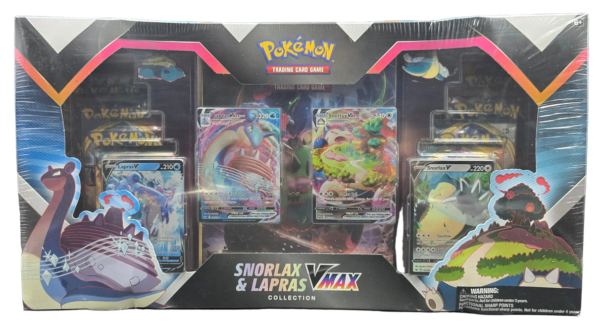 Pokémon - Snorlax & Lapras VMAX Collection