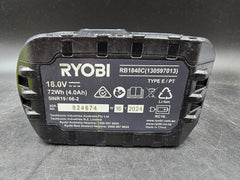 RYOBI - Battery & Charger Kit - 18V 4.0Ah - RB1840C & RC18115