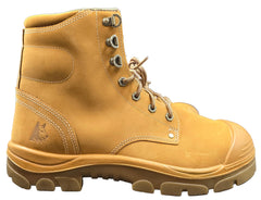 Steel Blue - Argyle Zip Safety Boots - 332152 - Wheat - Size 12AU