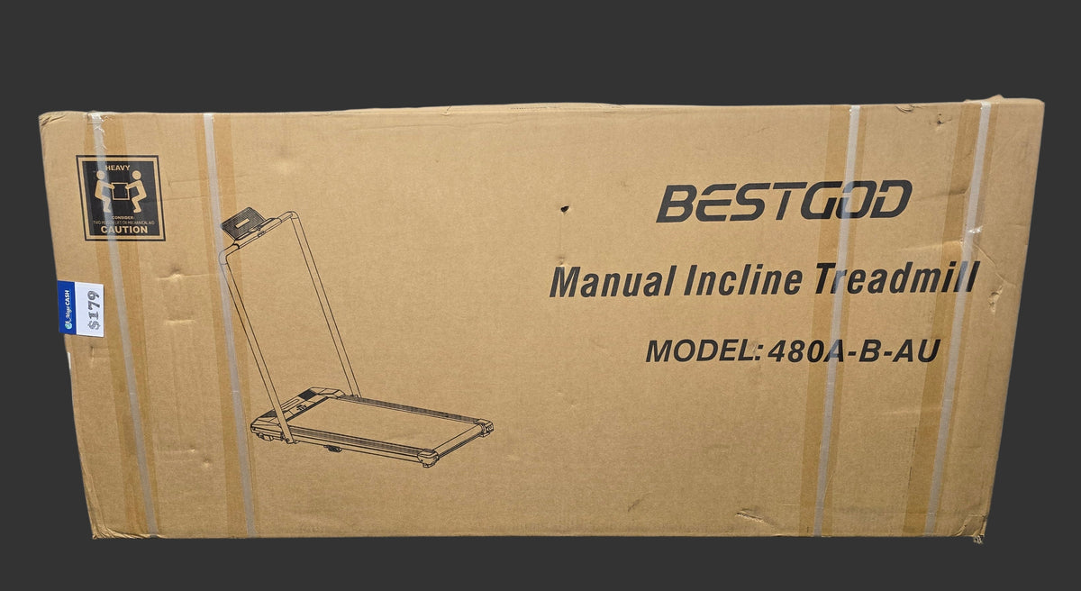Bestgod Manual Incline Treadmill 480A-B-AU