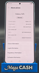 Samsung Galaxy S25 512gb Unlocked (SM-S931B)