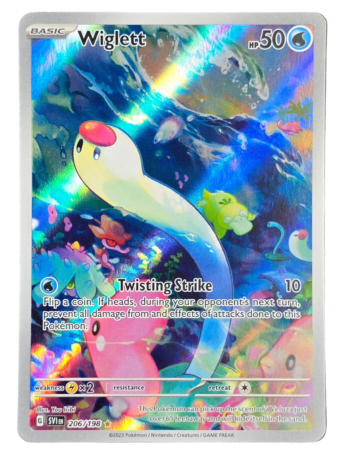 Pokemon - Wiglett - SV Base - 206/198