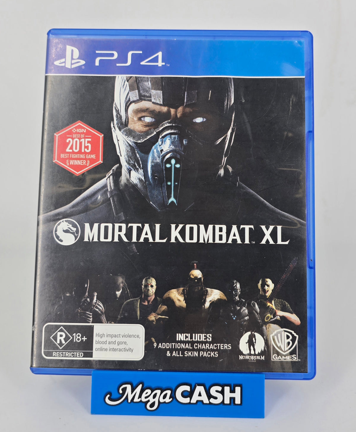 Mortal Komat XL Playstation/ PS4 Game Used
