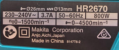 MAKITA - Corded Rotary Hammer
