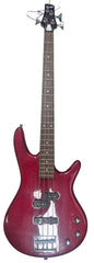 IBANEZ 4 STRING ELECTRIC BASS GUITAR- CANDY APPLE RED- SLIGHT MARK ON FACE