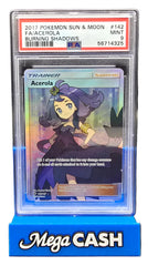 Pokémon - Acerola - 142/147 - Burning Shadows - PSA 9