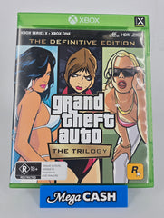 Grand Theft Auto- The Trilogy - The Definitive Edition Xbox One Game Used