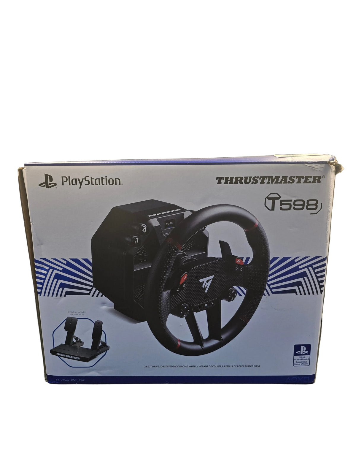 Thrustmaster T598 Playstation Steering Wheel + Pedal Set