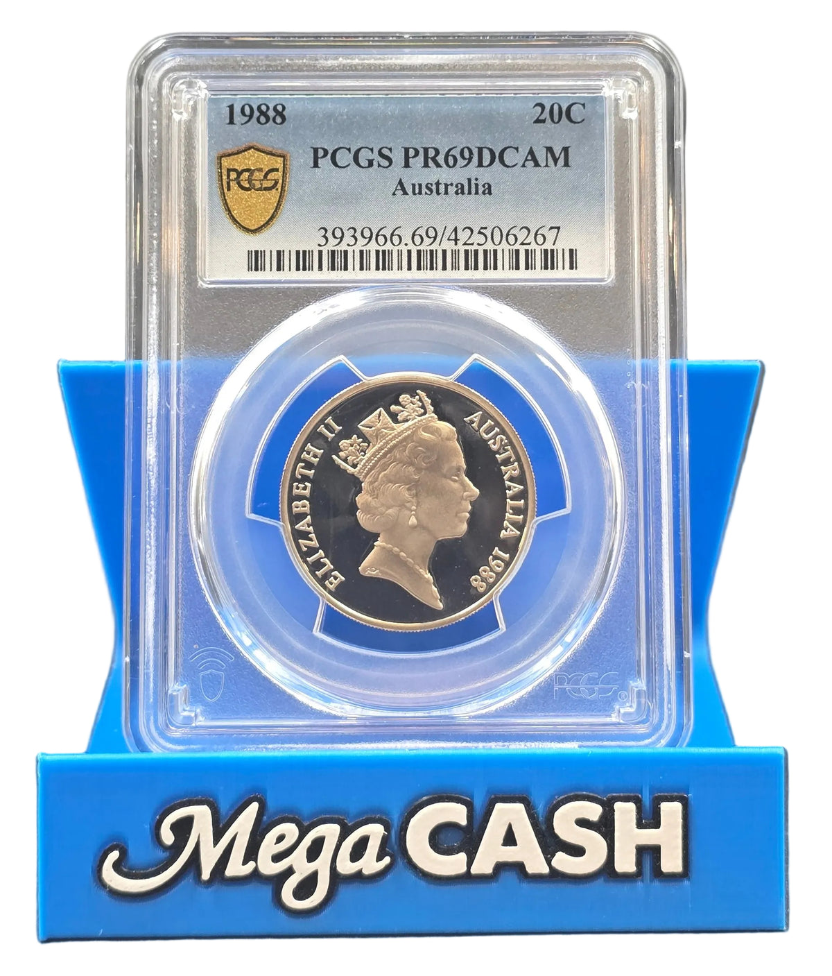 1988 PCGS PR69DCAM 20c Coin