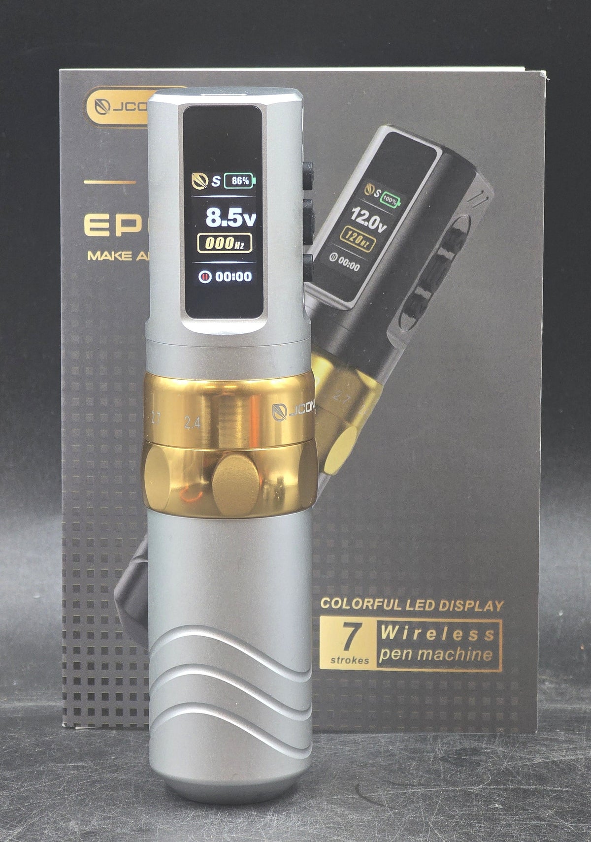 JCONLY - Epoch R3 Wireless Tattoo Machine Kit