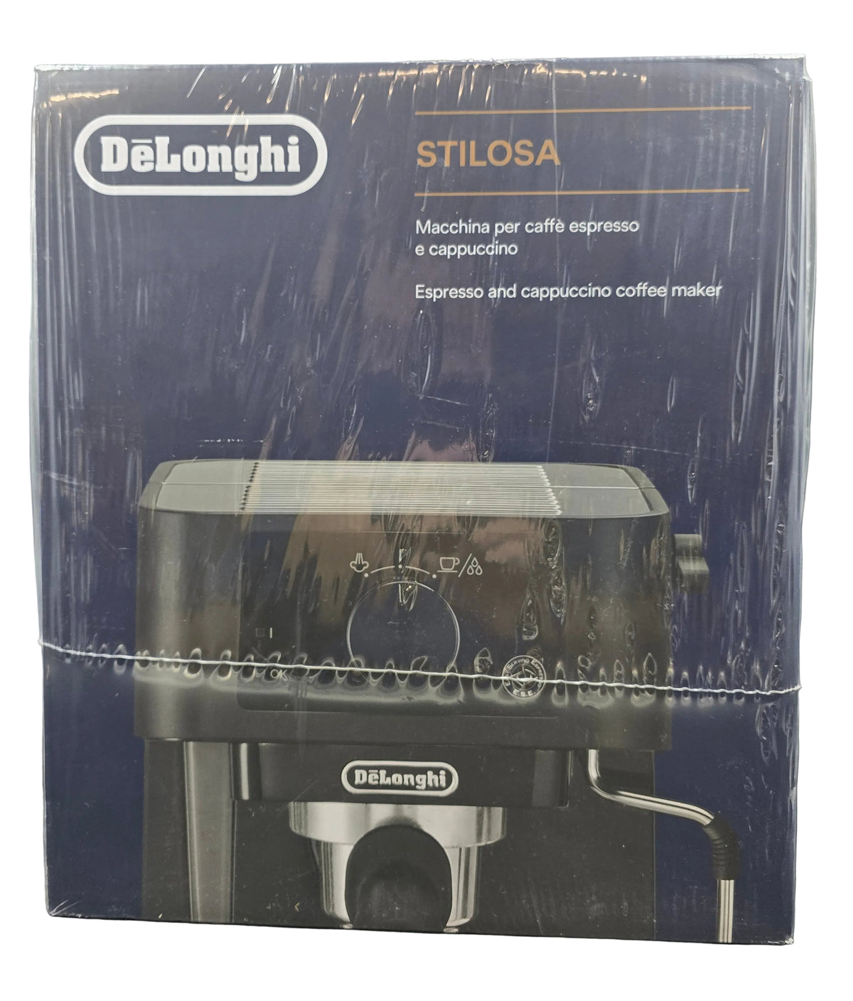 DELONGHI - Stilosa - Manual Coffee Machine - Black