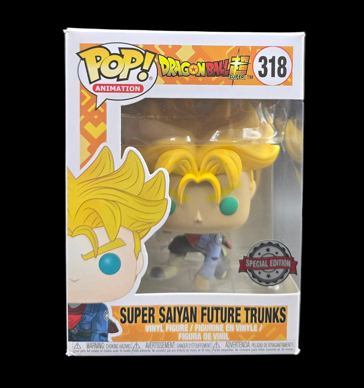 FUNKO POP Super Saiyam Future Trunks Special Edition 318