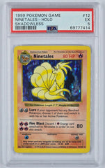Pokemon - PSA 5 Ninetales 12/102 Shadowless