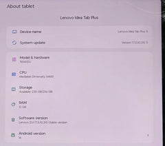 LENOVO - Idea Tab Plus - with Folio Keyboard & Tab Pen