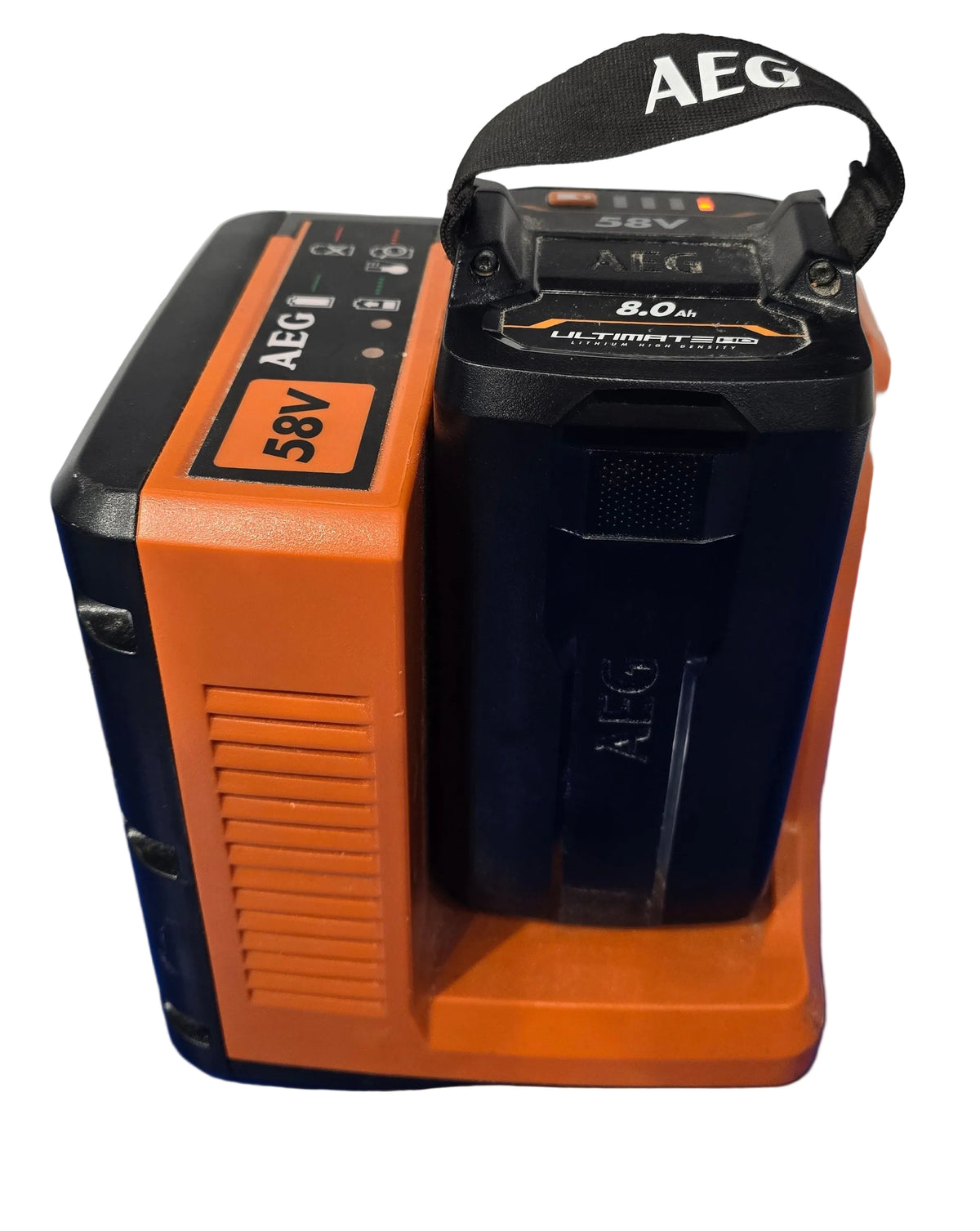 AEG - 58V 8.0Ah Battery & Charger Combo