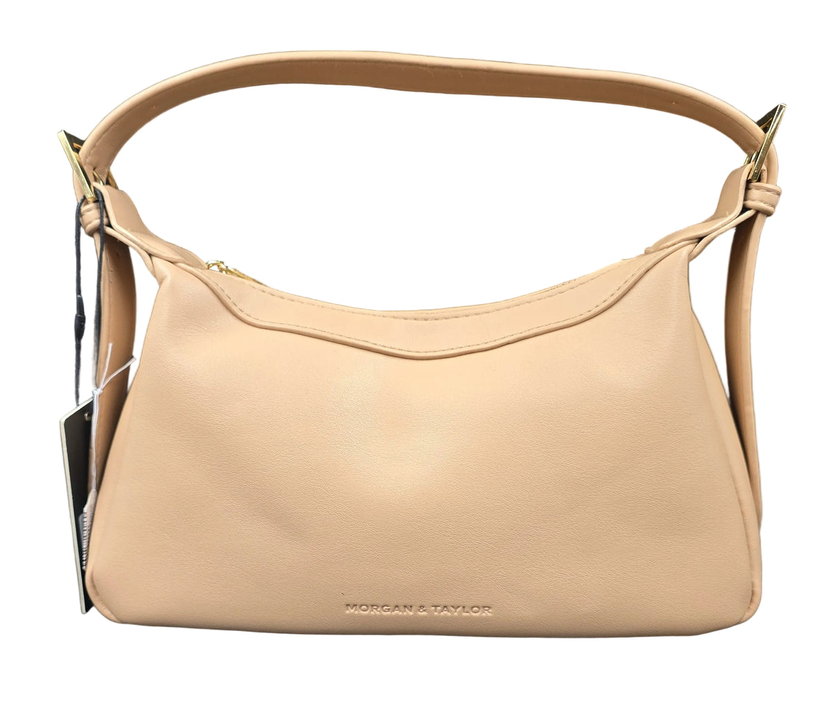 MORGAN & TAYLOR - Anya Shoulder Bag in Beige Tan