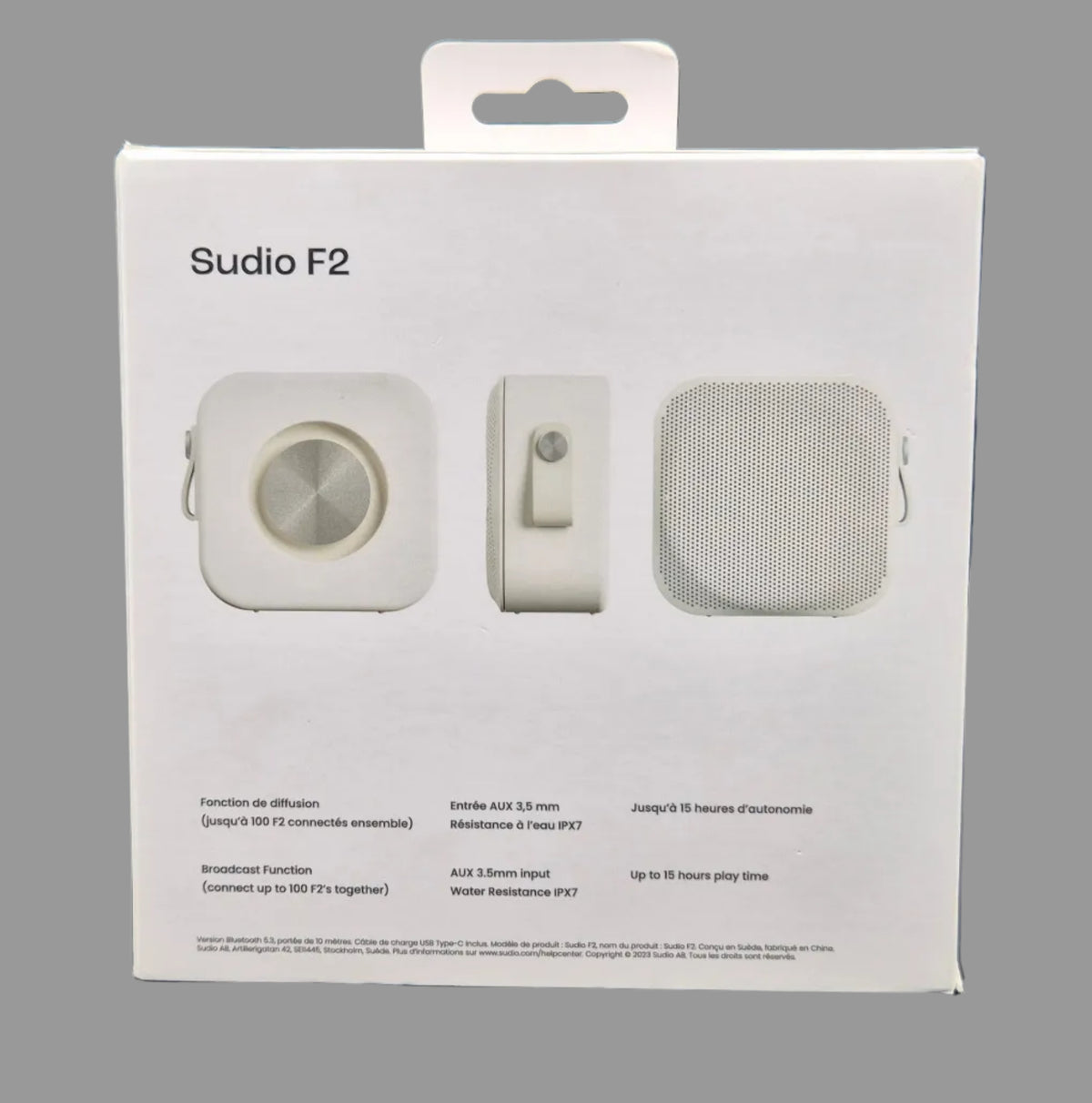 Sudio F2 portable speaker