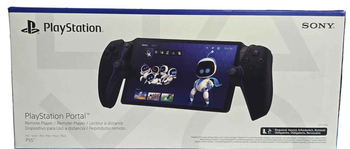 Sony PlayStation Portal Midnight Black - For PS5 - CFI-Y1016