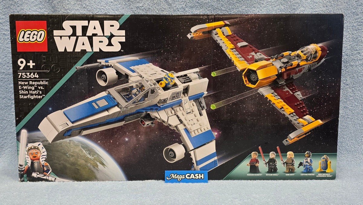 Lego Star Wars 75364 New Republic E-Wing vs Shin Hati's Starfighter. Sealed