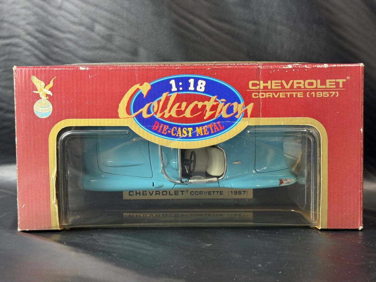 Road Legends Die - Cast Metal Collection 1:18 Chevrolet Corvette 1957 Model Car - Mega Cash Sydney