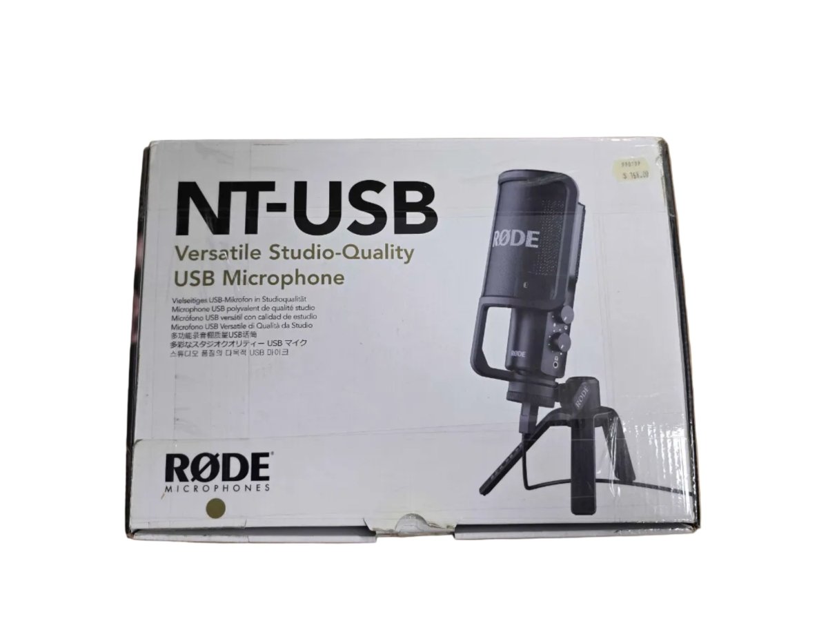 RODE VERSATILE STUDIO-QUALITY USB MICROPHONE NT-USB - Mega Cash Sydney