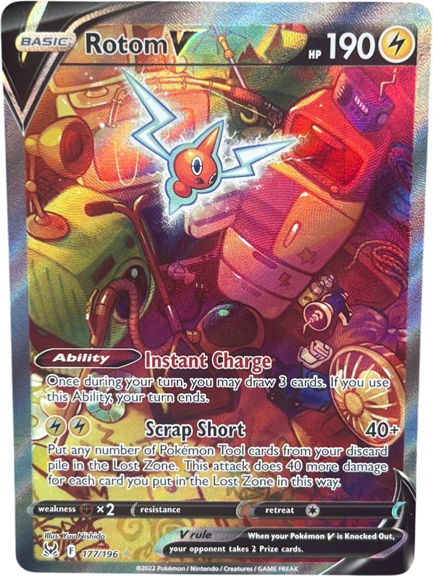 Rotom V 177/196 Lost Origin - Mega Cash Sydney