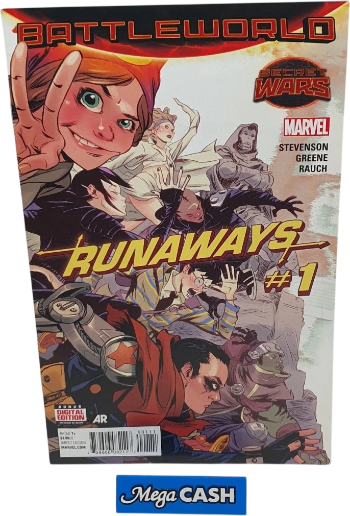 Runaways - Volume 4 1 August 2015 - Marvel Comics - Mega Cash Sydney