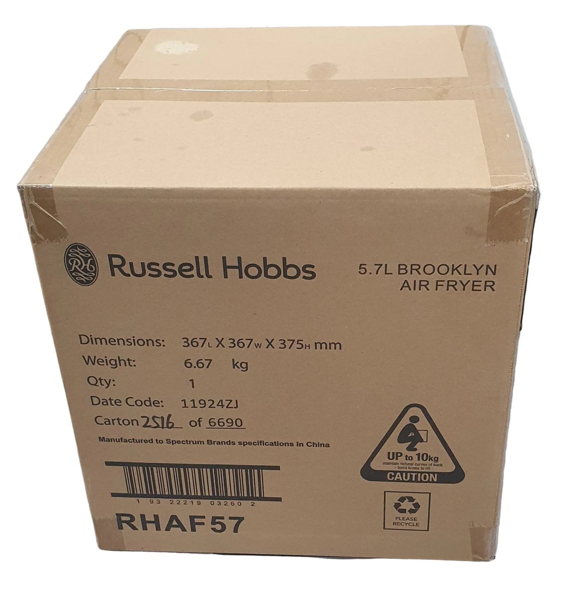 Russell Hobbs 5.7L Brooklyn Air Fryer - RHAF57 - Mega Cash Sydney
