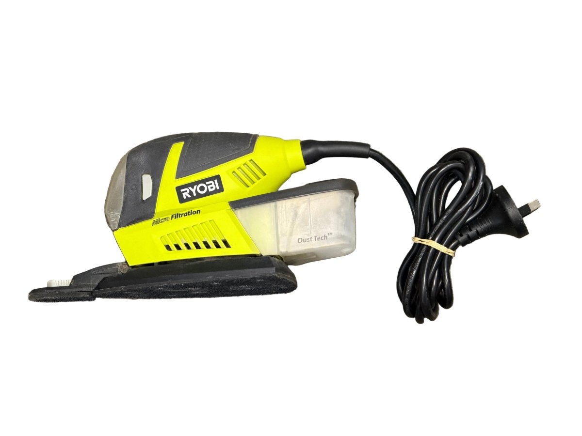 Ryobi 100W Palm Sander With Bag RPS100 Corded - Mega Cash Sydney