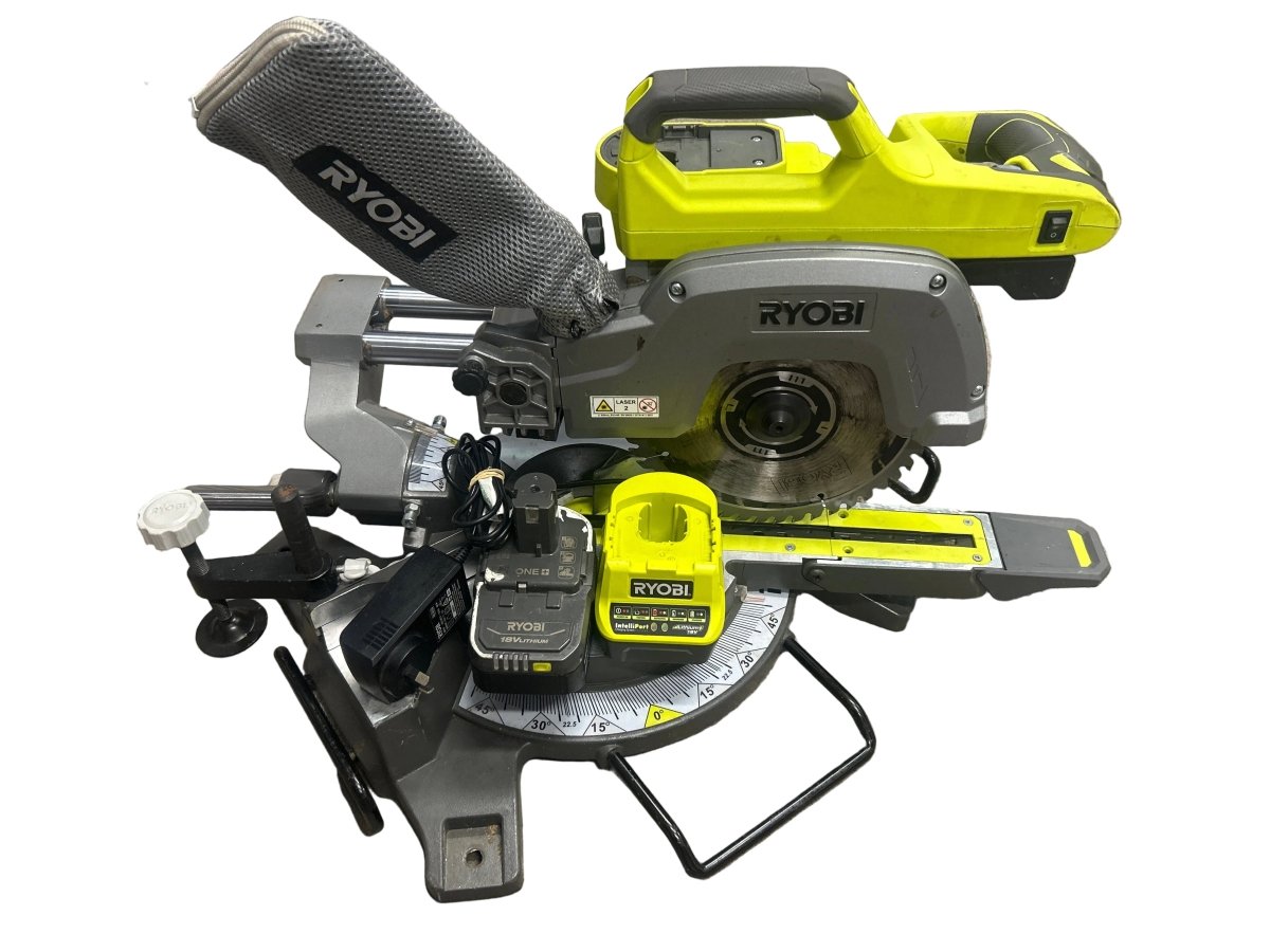 Ryobi 18V Cordless Mitre Saw R18MS216 Kit W/ 4.0Ah Battery & Charger - Mega Cash Sydney