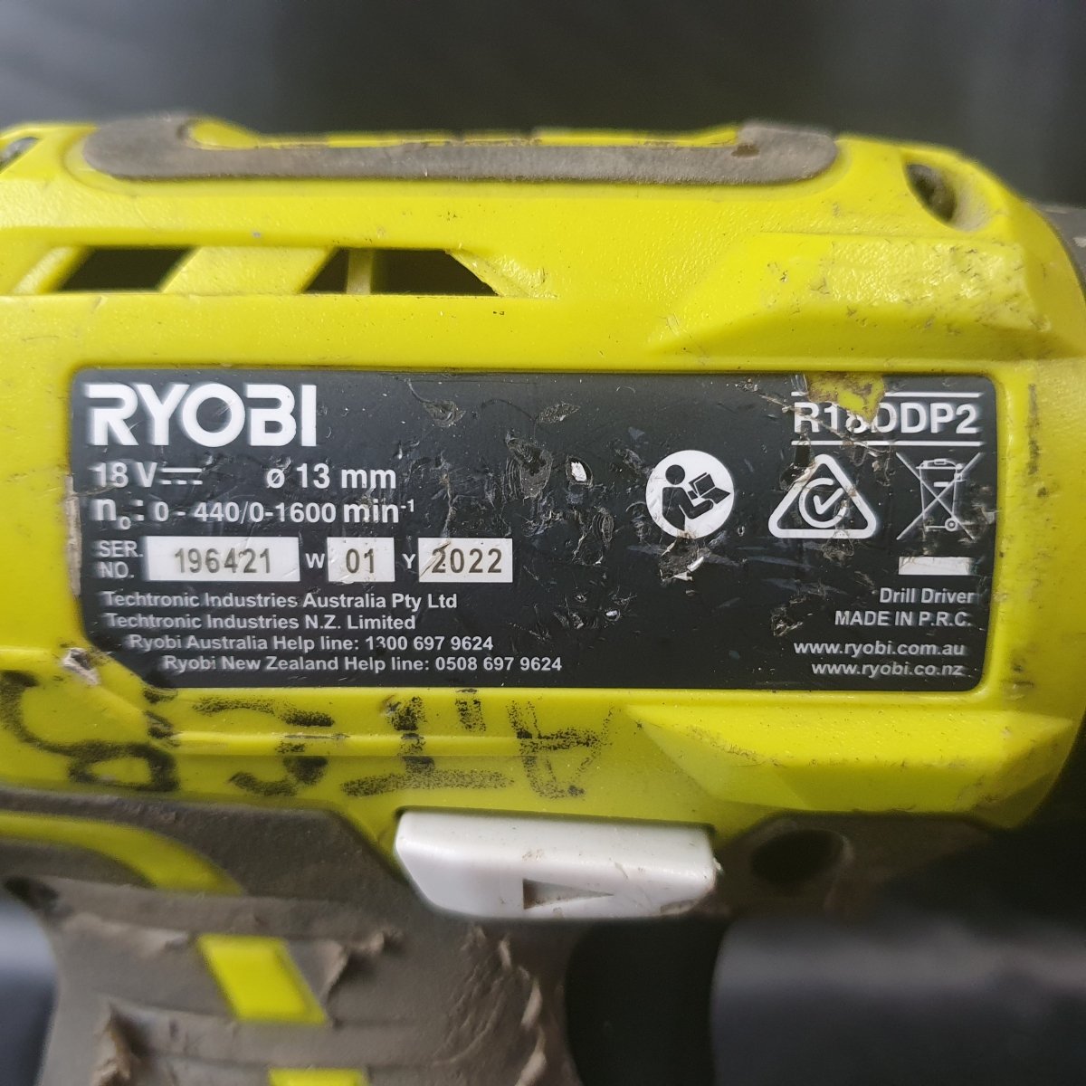 Ryobi - 18V ONE+ Drill Driver - R18DDP2 - Tool Only - Mega Cash Sydney